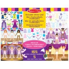 Набір багаторазових наліпок Одягни ляльку Melissa & Doug SM93209/6829