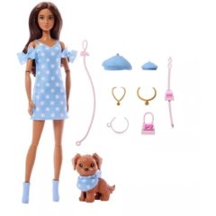 Набор Barbie Парные образы &mdash; голубой горошек JFP38