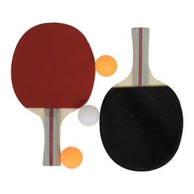 Набор для настольного тенниса 2 ракетки, 3 мячика в чехле Shantou Z00006 (C34460)