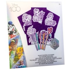 Набор раскрасок из фетра Disney 100 с фломастерами Disney 100DP23349