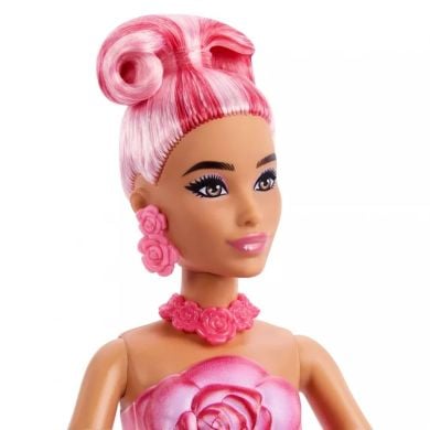 Набор сюрприз с куклой Barbie Petal Pop Красная роза JMF59