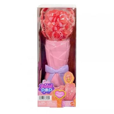Набор сюрприз с куклой Barbie Petal Pop Красная роза JMF59