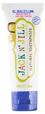 Натуральная детская зубная паста Jack N' Jill жевательная резинка 50г 9312657108031