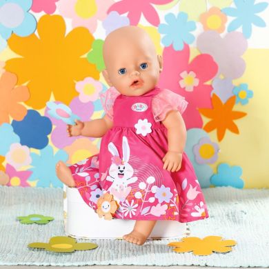 Одяг для ляльки BABY BORN СУКНЯ З КВІТАМИ (43 см) 832639