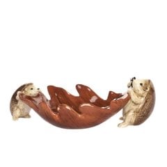 Поднес для мелочей чаша &laquo;еж с листьями&raquo;, керамика, 23см Goodwill D 42312