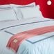 Постель цв. CORDA (прост. 280*260, пододеяльник 220*240, 2 наволочки 50*80) Biancoperla