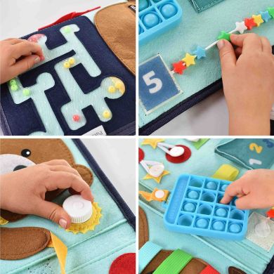 Розвиваюча гра для дітей Монтессорі Ведмеді XIE SHENG TOYS 25022