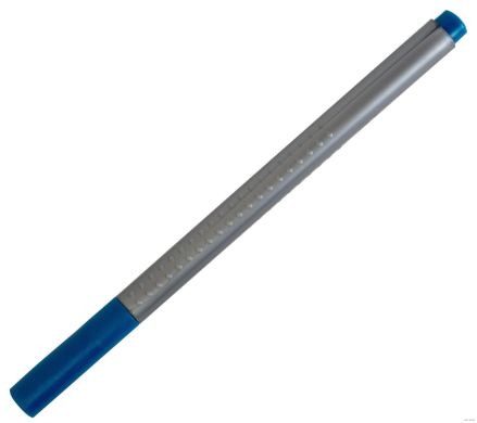 Ручка капиллярная Faber-Castell Grip Finepen 0,4 мм Кобальт бирюзовый 23365