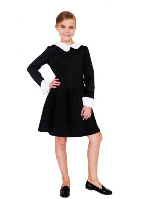 Платье детское «Азбука» черное 116 Ш-552008Ч