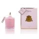 Свеча Grand Pink Art Deco розовое шампанское GML45006