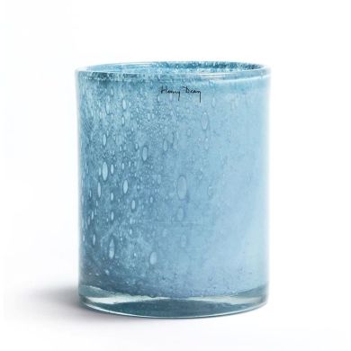 Ваза V.Cylinder Пастельно-Голубая В16,5см Henry Dean 75437