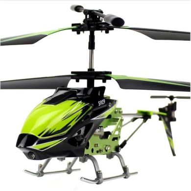 Вертоліт 3-канальний на і/ч керуванні WL Toys S929 Green з автопілотом WL-S929g