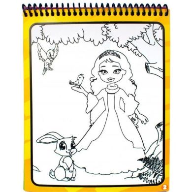 Водна розмальовка Shantou Грай та вчись Принцеса Z183-2A