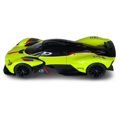 Автомодель ASTON MARTIN VALKYRIE (желтый, 1:18) TechnoDrive 250937AMVKLG