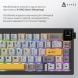 Беспроводная механическая клавиатура Ajazz AK650 Flying Fish Switch - черный (AK650-FF-BGY)