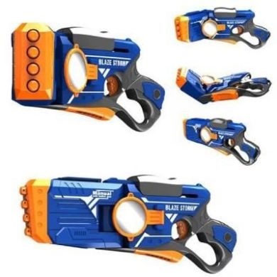 Іграшковий бластер Zecong Toys Blaze Storm Manual Soft Bullet Gun ZC7086
