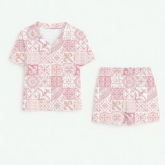Детская пижама с коротким рукавом и шортами3-4р My Little Pie 98-104 Amalfi Pink PJ023