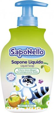 Детское жидкое мыло SapoNello Doccia Груша 300 мл 8001280013485
