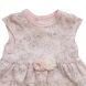 Детский комплект Платье и Лосины для девочки Bebetto 3-6м/68см розовый K 2913