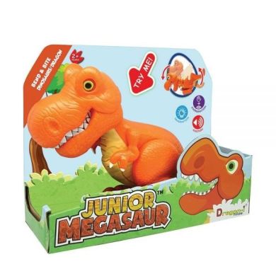 Фігурка динозавра T Rex, що гарчить і кусає Junior Megasaur 80079