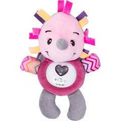 Іграшка Funmuch Їжачок м'яка з музичними та світловими ефектами FUNMUCH FM888-5, Рожевий