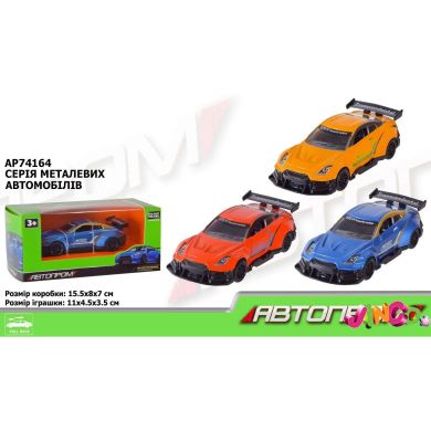 Игрушка машина арт.AP74164 АВТОПРОМ 1:36 3 цвета в кор.15*8*7см