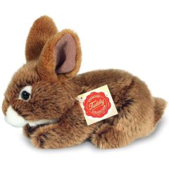 Іграшка м'яка Кролик сидить коричневий 18 см Teddy Hermann 93709