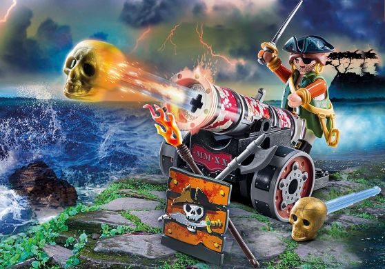 Ігровий набір Playmobil Pirates Пірат з гарматою 70415