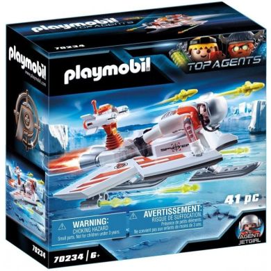 Ігровий набір Playmobil Шпигунський літаючий засіб у коробці Playmobil 70234