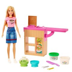 Ігровий набір Приготування локшини Barbie Барбі GHK43