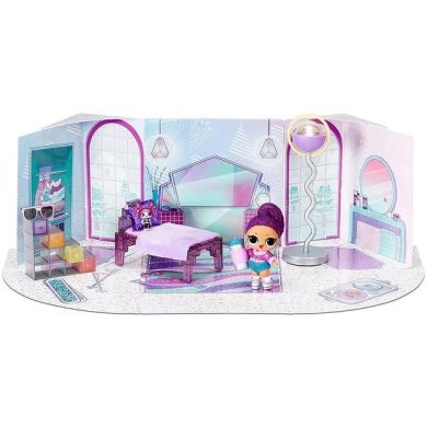 Игровой набор с куклой L.O.L. Surprise! Маленькие комнатки Зимний Сьют королевы Шик 576631