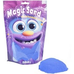 Кинетический песок Magic sand в пакете 39403-9 синий, 0,500 кг. 39403-9