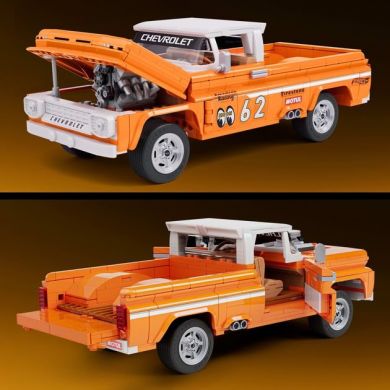Коллекционная машинка-конструктор Chevy серии Elite Mattel Brick Shop JFT20