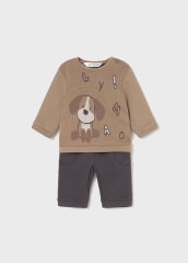 Комплект свитера и брюк для новорожденного Mayoral 68 Коричневый 2583