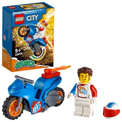 Конструктор City Stunt Реактивный трюковый мотоцикл LEGO 60298