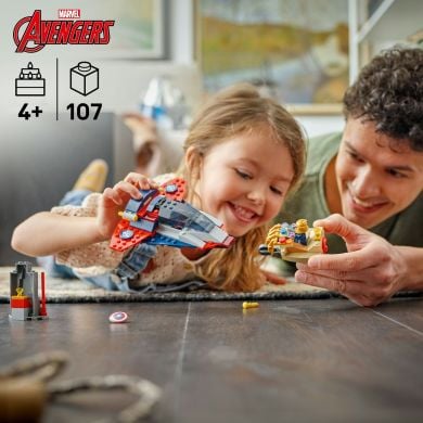 Конструктор Капитан Америка против Таноса LEGO Super Heroes 76319