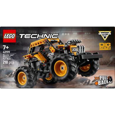 Конструктор Monster Jam DIGatron с инерционным двигателем LEGO Technic 42199