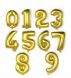 Кулька FlexMetal Цифра 6 86 см gold 901766
