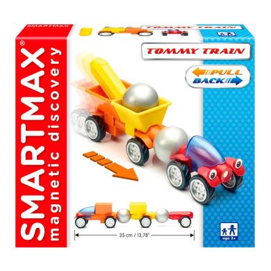 Магнитный конструктор SMART MAX Поезд Томми SMX 209