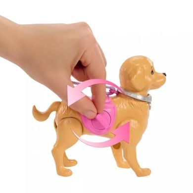 Набор Barbie Прогулка с собачкой JJB46