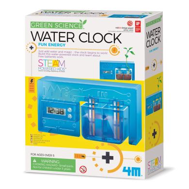 Набор для исследований 4M Часы на энергии воды 00-03411