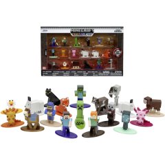 Набор фигурок коллекционных металлических Майнкрафт, серия 8, высота 4 см, 18 шт 9333694314R00