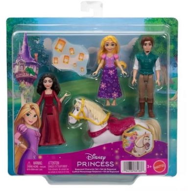Набор миникулек Disney Princess Рапунцель и друзья по мотивам м/ф Рапунцель: Запутанная история JHG85