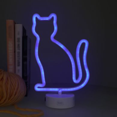 Неоновая LED-лампа Котик Legami LL0012