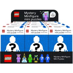 Пазли Mystery Minifigure 6x2 пазли RED Lego 4013116-218823-CDU 9781797214399