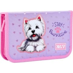 Пенал жесткий Yes одинарный без клапана HP-02 Pawesome 533723