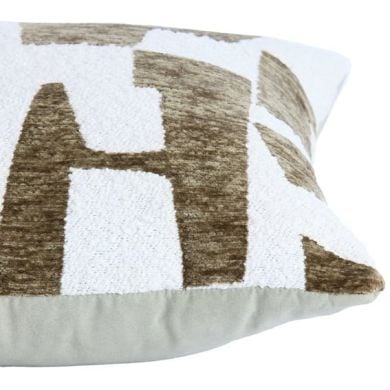 Подушка 45x45 см METRAL зелено-кремова Light&Living 6886176