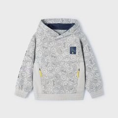 Пуловер з капюшоном для хлопчика 6F, р.92 Сірий Mayoral 3483
