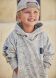 Пуловер з капюшоном для хлопчика 6F, р.92 Сірий Mayoral 3483