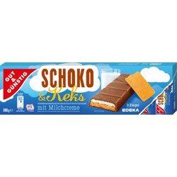 Шоколад з бісквітом G+G Schoko + Keks 300 г 701131